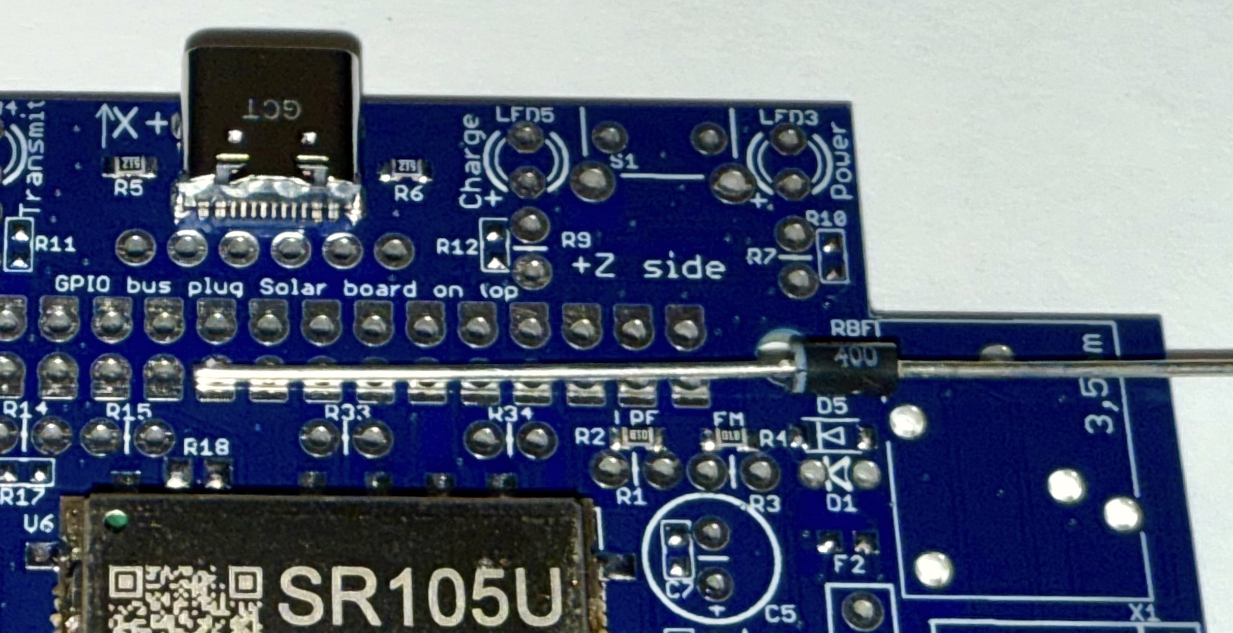Diode polarity