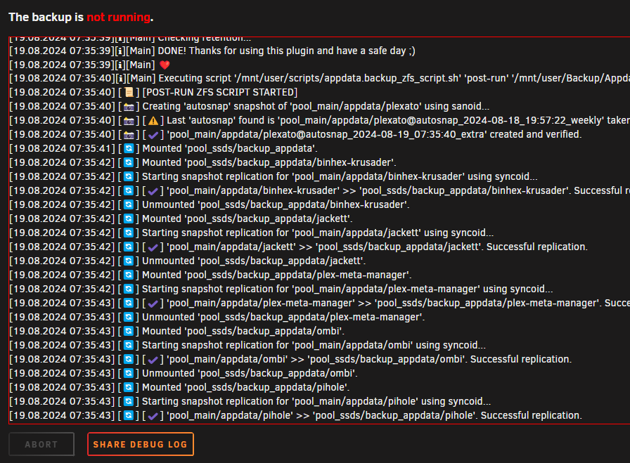 Replication Logging