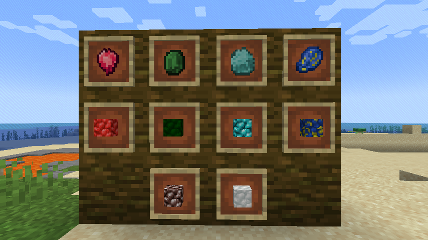 Raw Items and Blocks