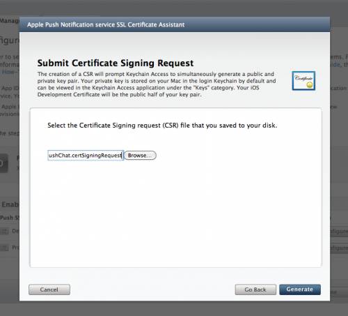 Uploading your CSR with the SSL Assistant