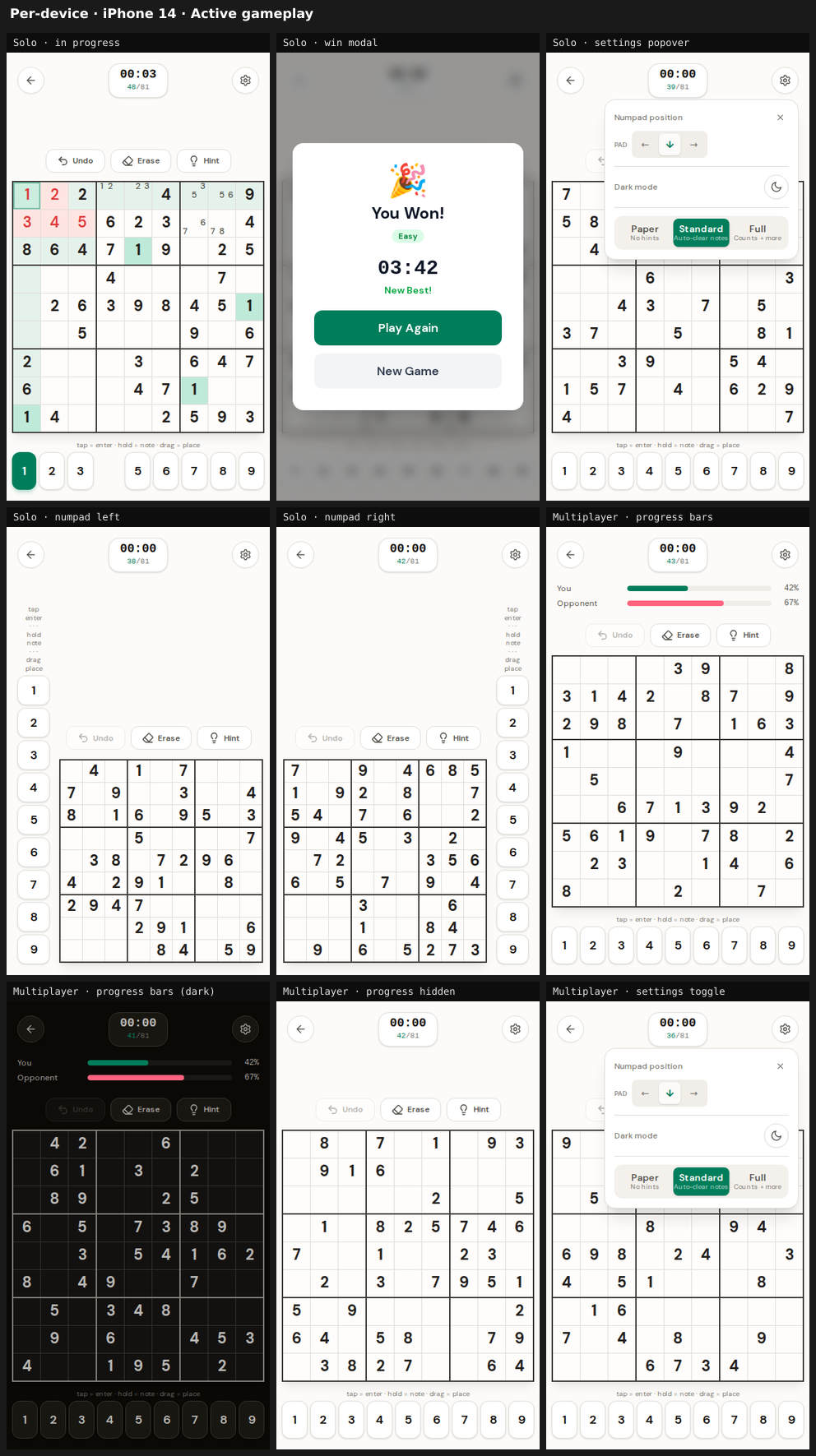 iPhone 14 · Active gameplay
