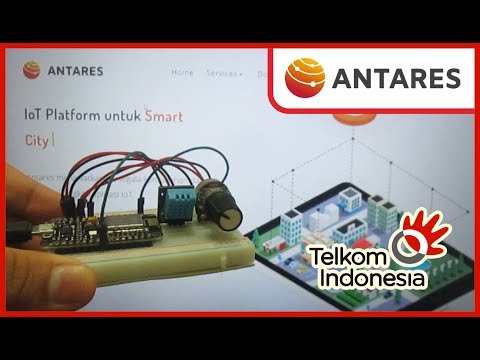 Video ESP8266 NodeMCU & Antares