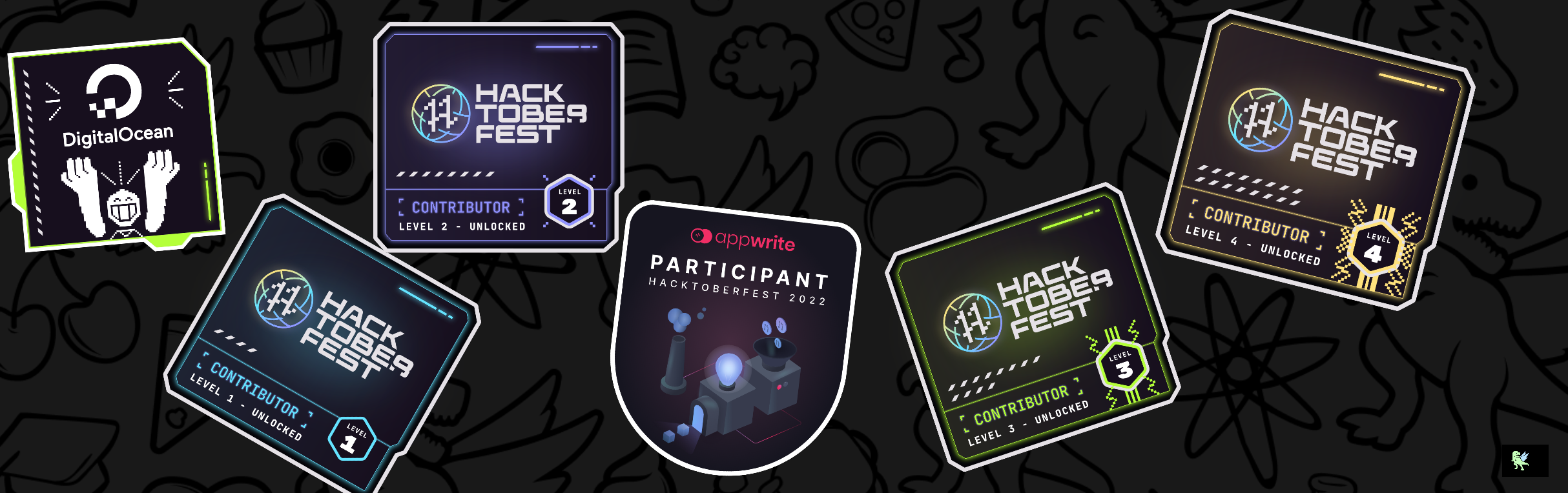 @mrneondev's Holopin board