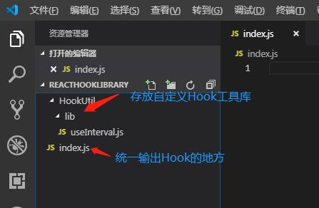 'React Hooks 目录结构'