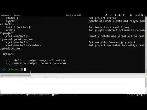 Vídeos sobre criando comandos de CLI