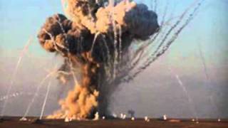 Huge White Phosphorus Explosion Video