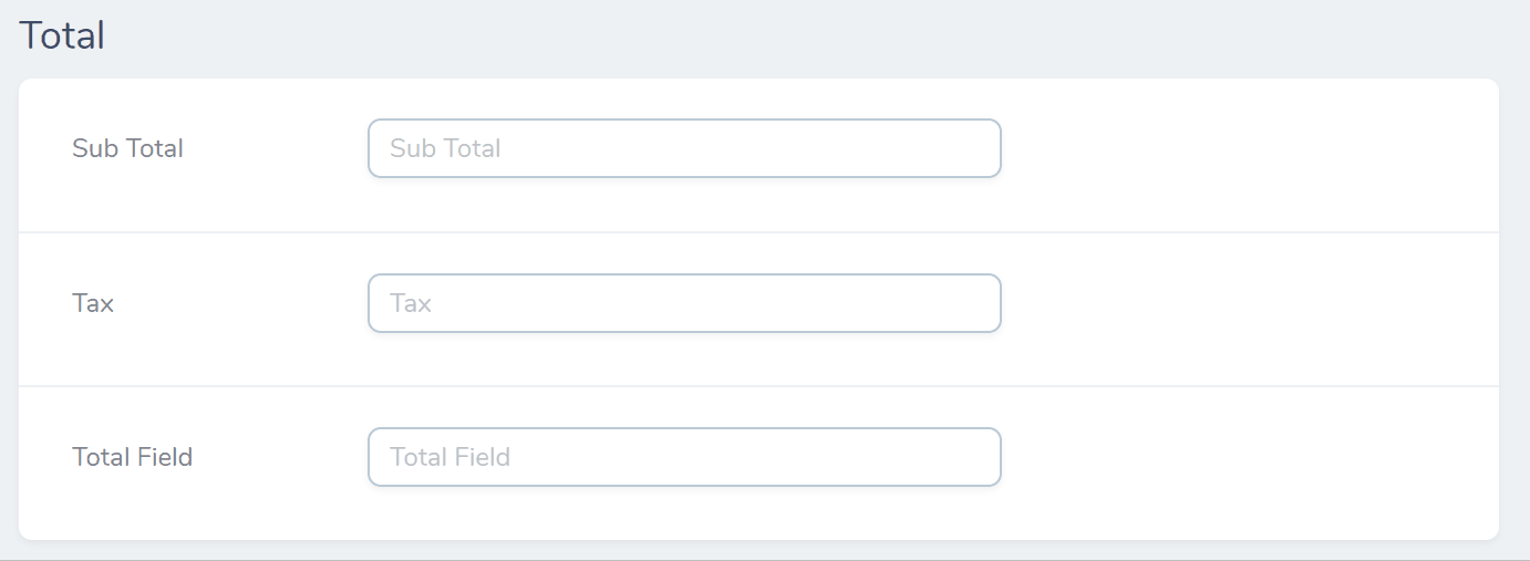 Calculated Number Field