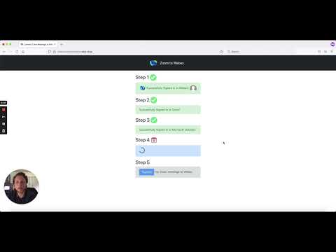 MigrateToWebex Video Demo