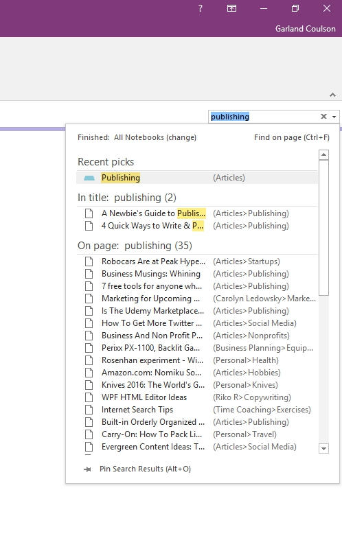 OneNote