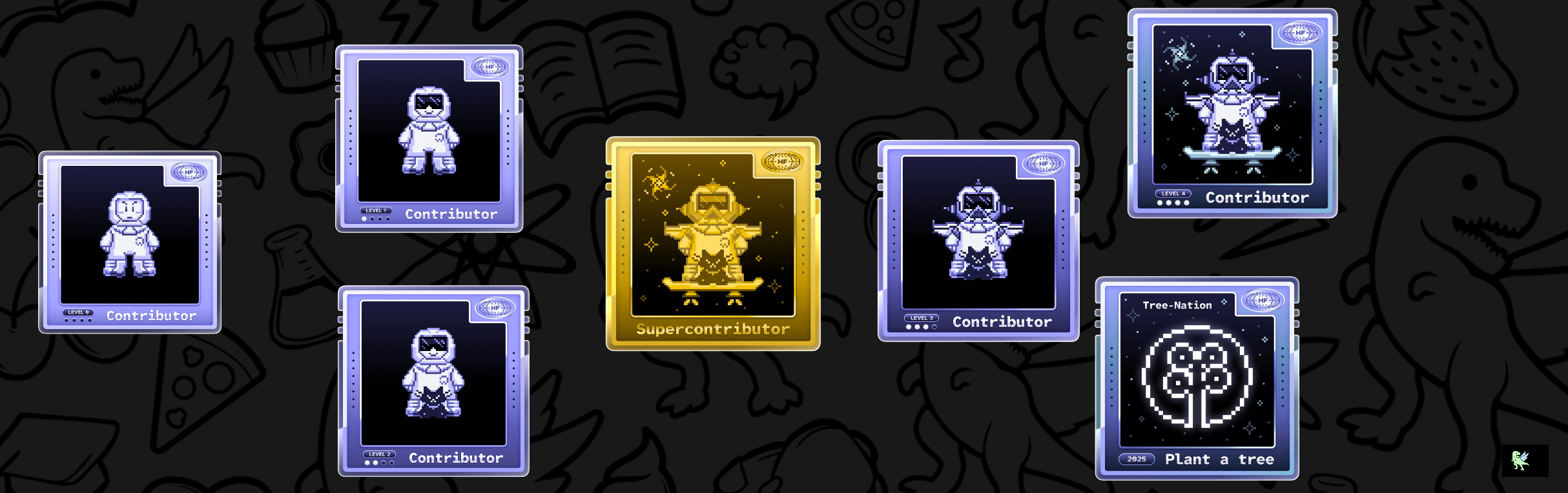 An image of @suvanshtembe's Holopin badges, which is a link to view their full Holopin profile