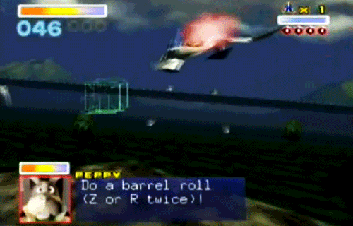 Doing a barrel roll is an example of an aerial manouver; currently Concourse doesn't support barrel rolls but it should.