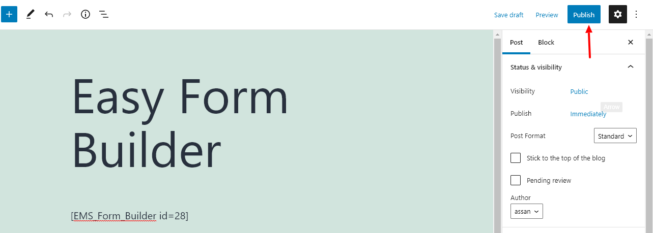confirmation code form WordPress plugin