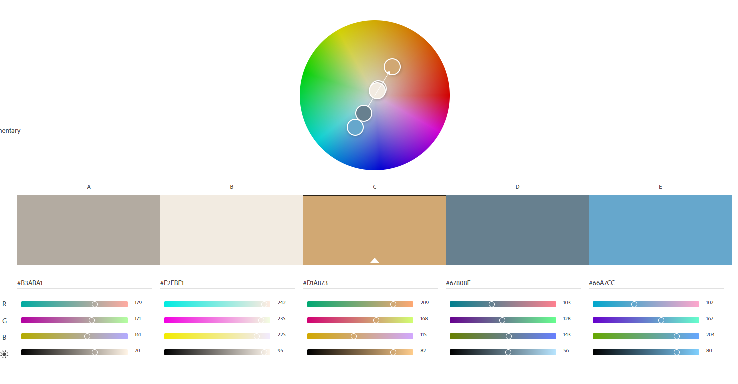 Image of Color Pallete