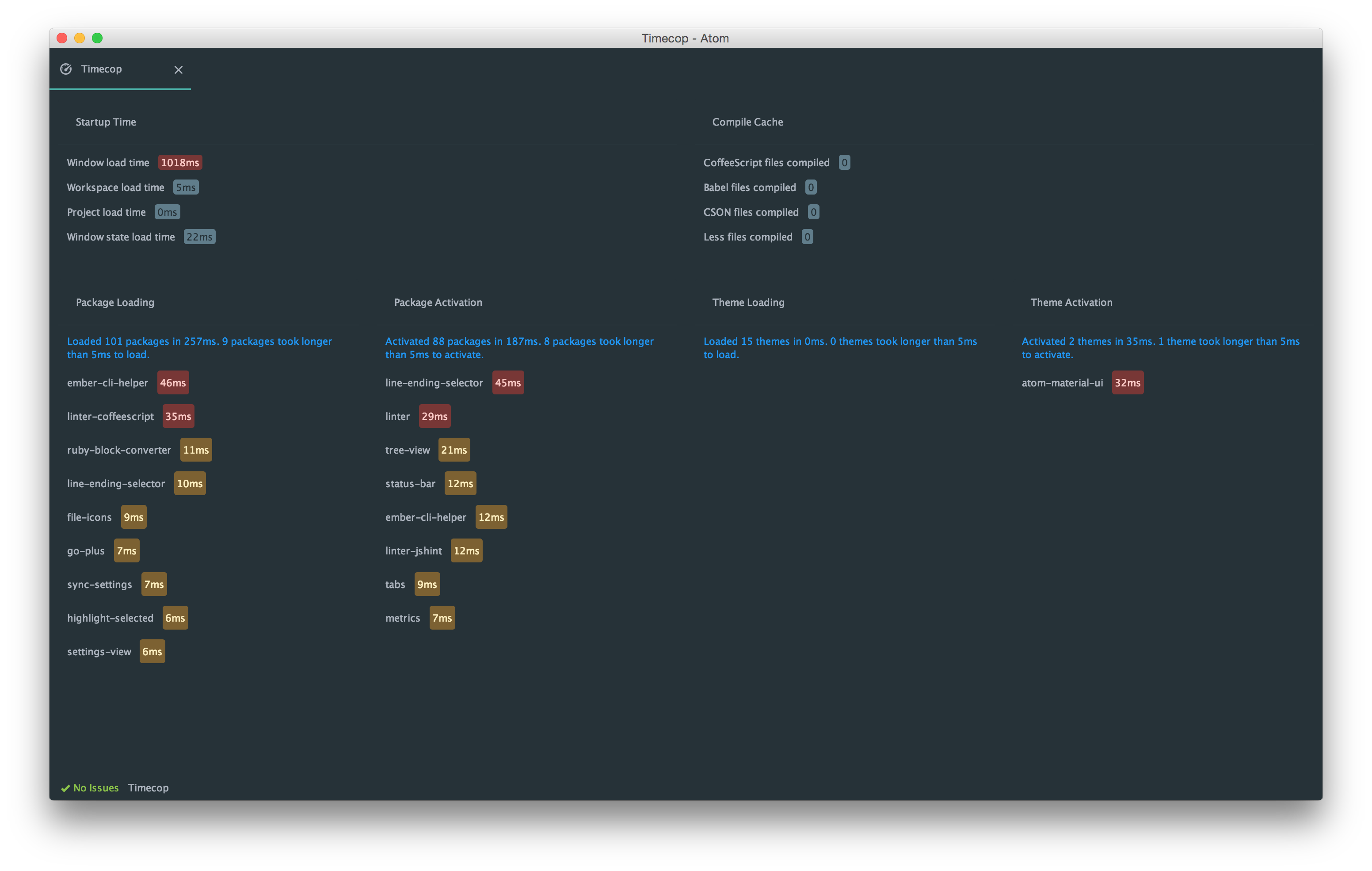 Atom performance