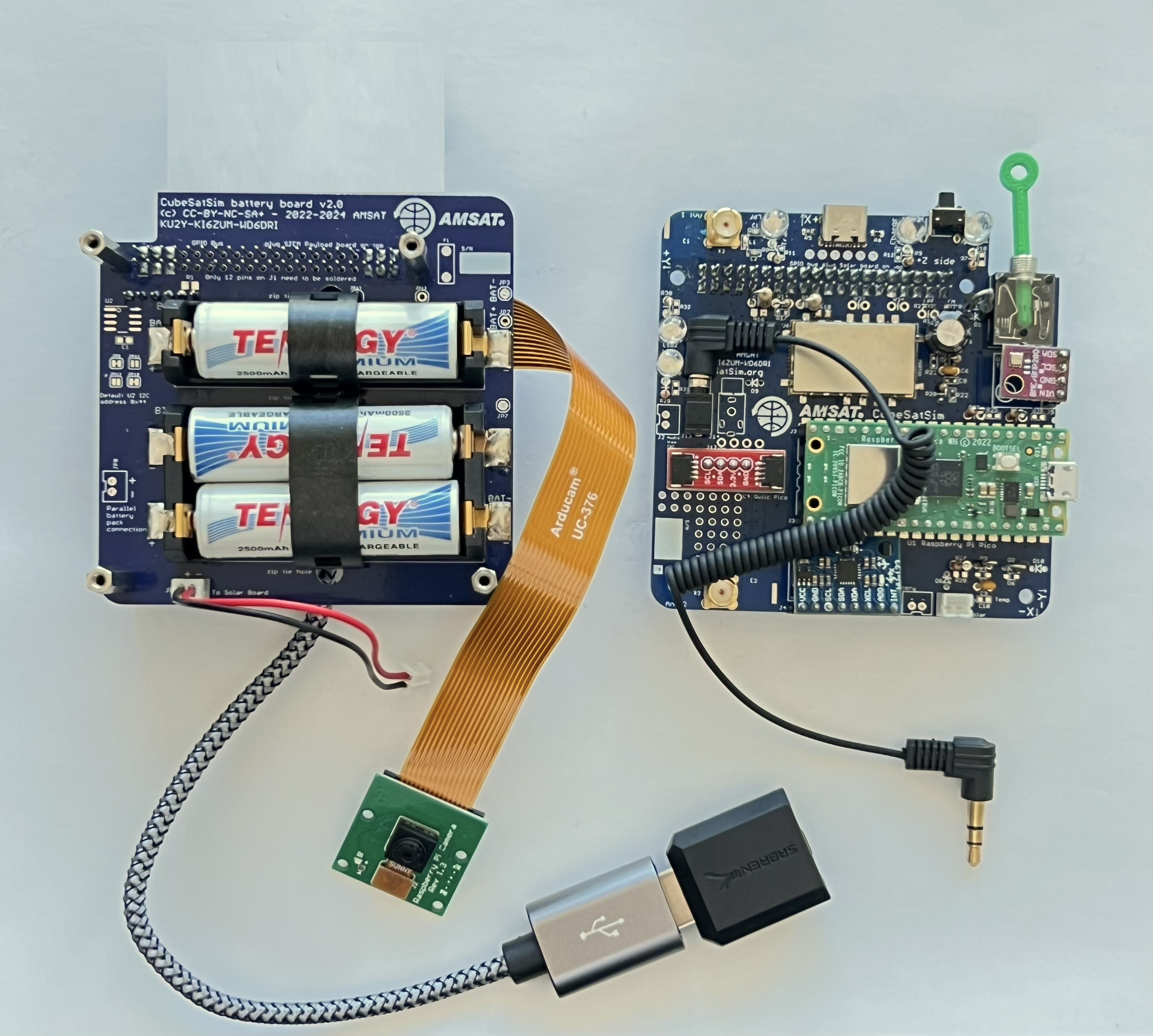 Pi Zero and Battery Board and Main Board