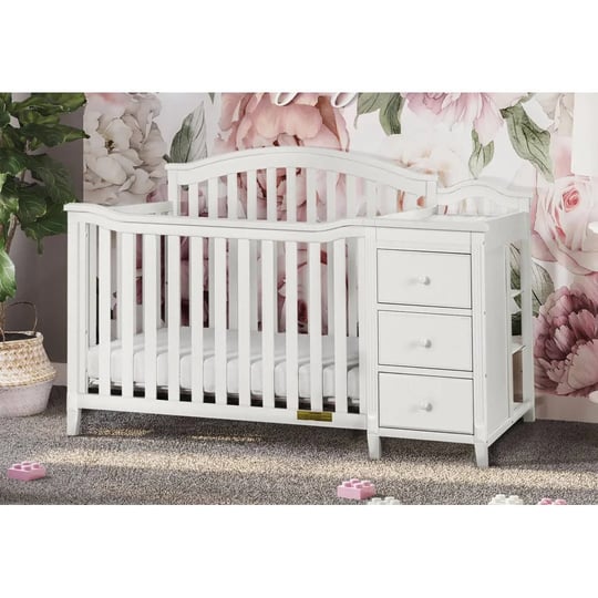 afg-baby-furniture-kali-ii-4-in-1-convertible-crib-and-changer-with-toddler-guardrail-white-1