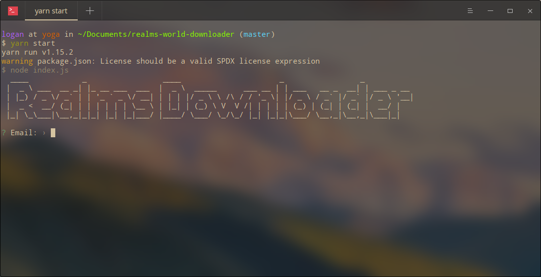 Realms Downloader