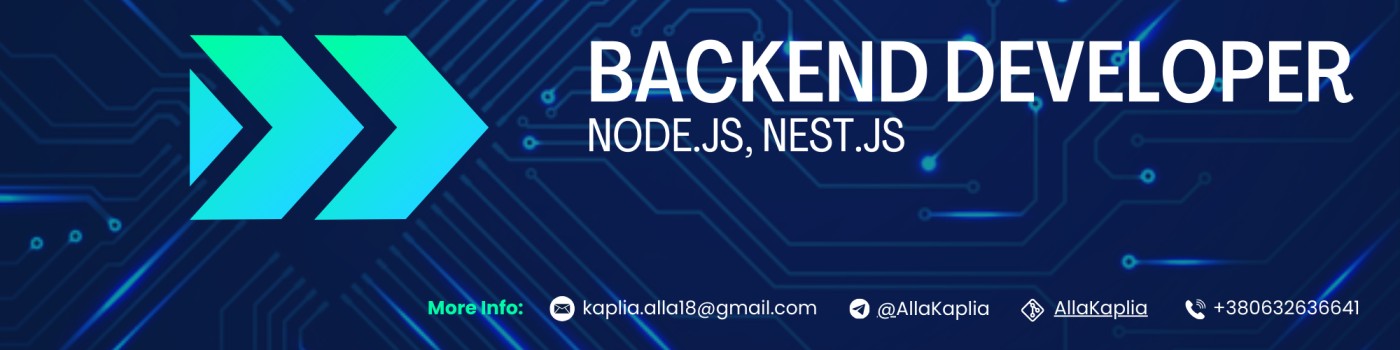 I am Back-end developer