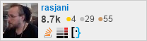 profile for rasjani on Stack Exchange, a network of free, community-driven Q&A sites