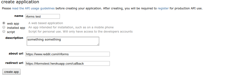 this is a screenshot of what the frontend app will look like