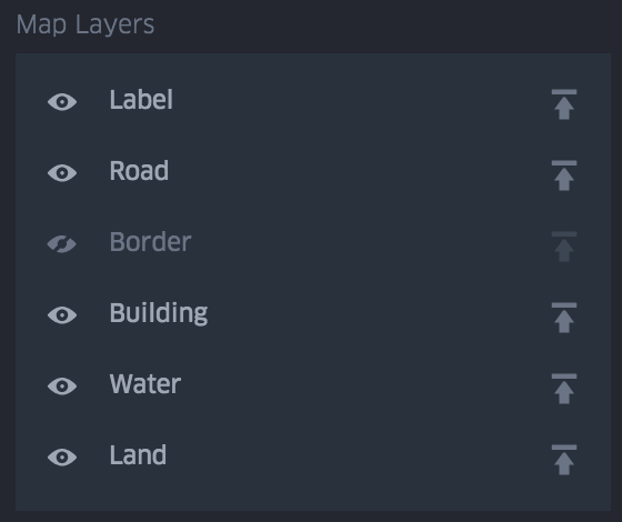 map layers