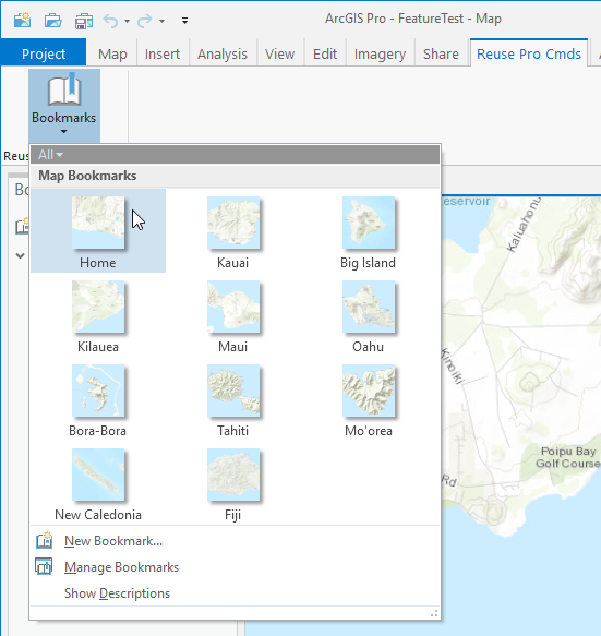 Reusing ArcGIS Pro Commands in your Add-in Ribbon UI by Reference DAML changes