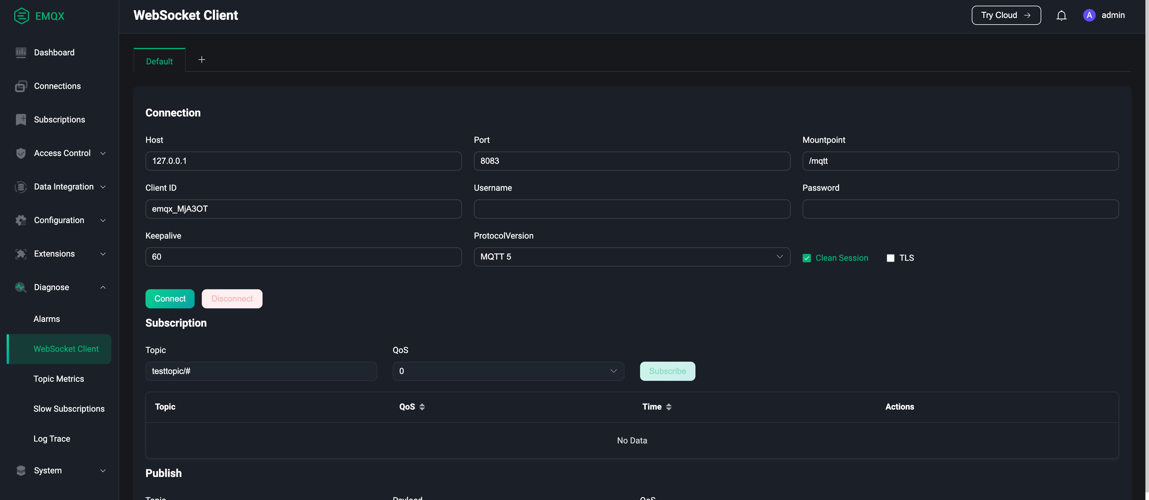 Connect to MQTT Broker 1