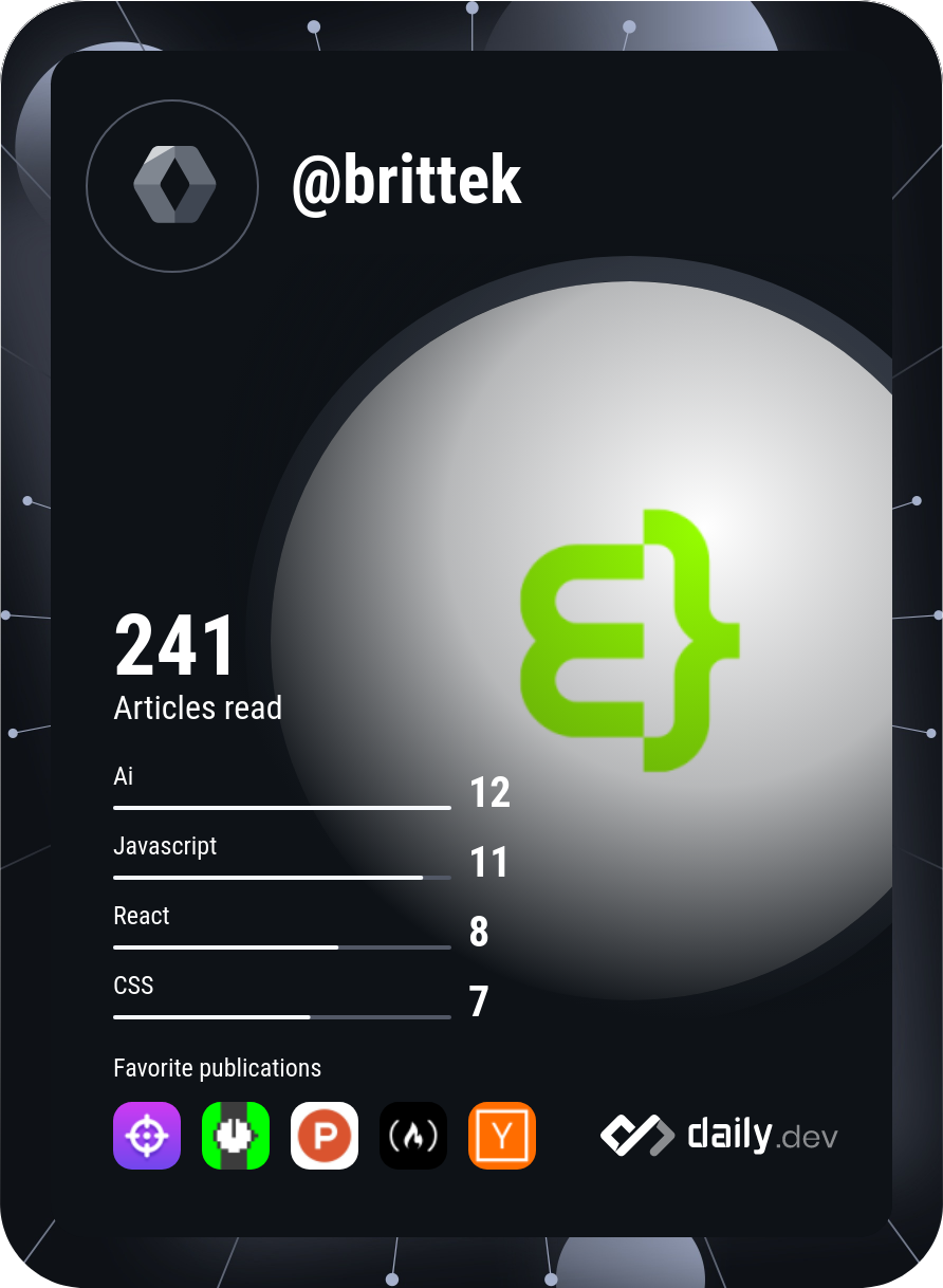 BRITTEK's Dev Card