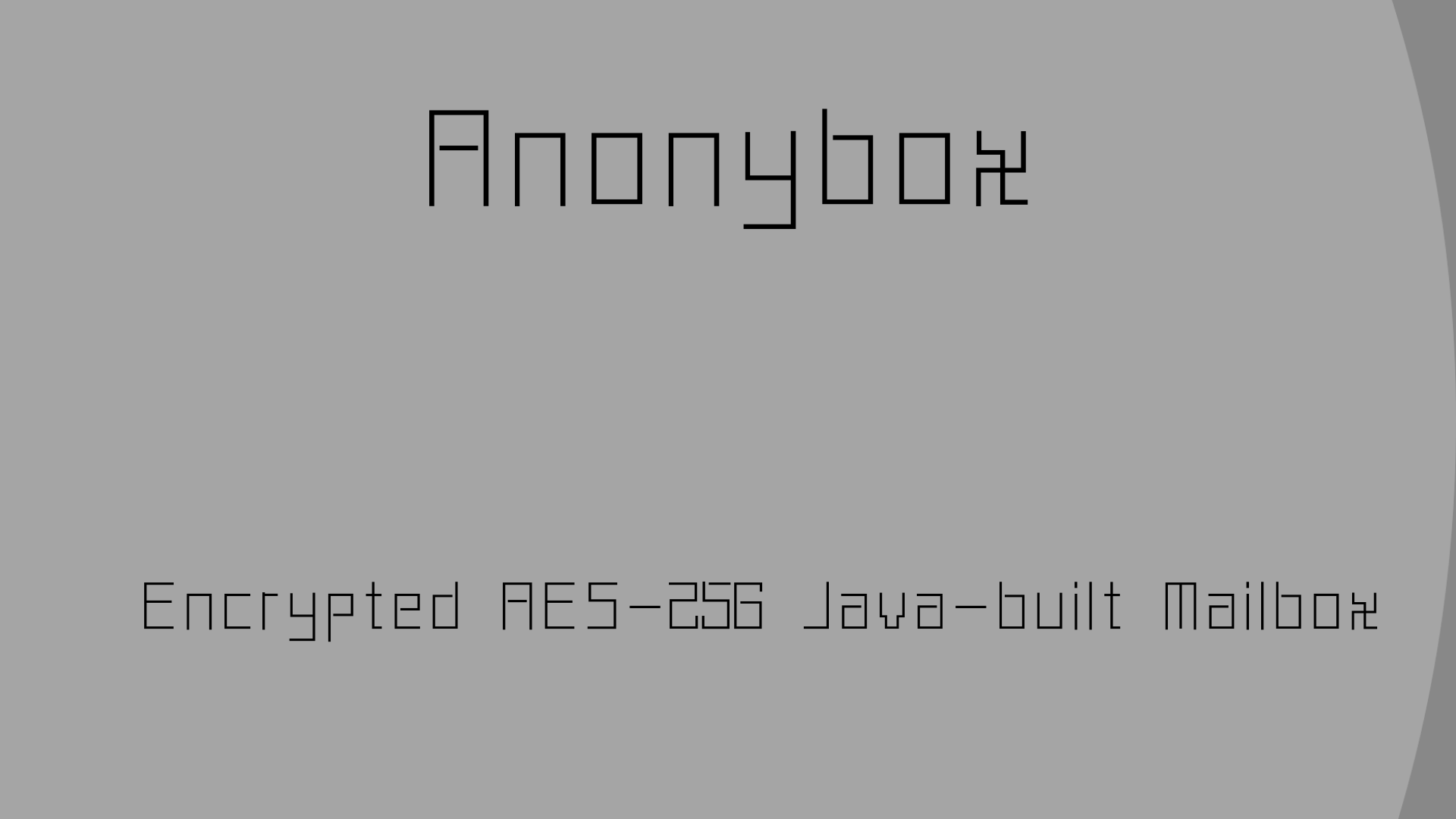 Anonybox Banner