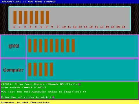 chocosticks demo video