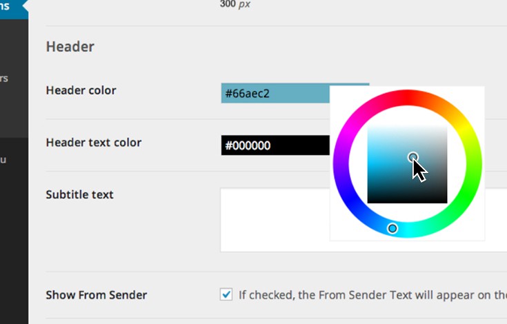 Use the color picker for a simple color match.