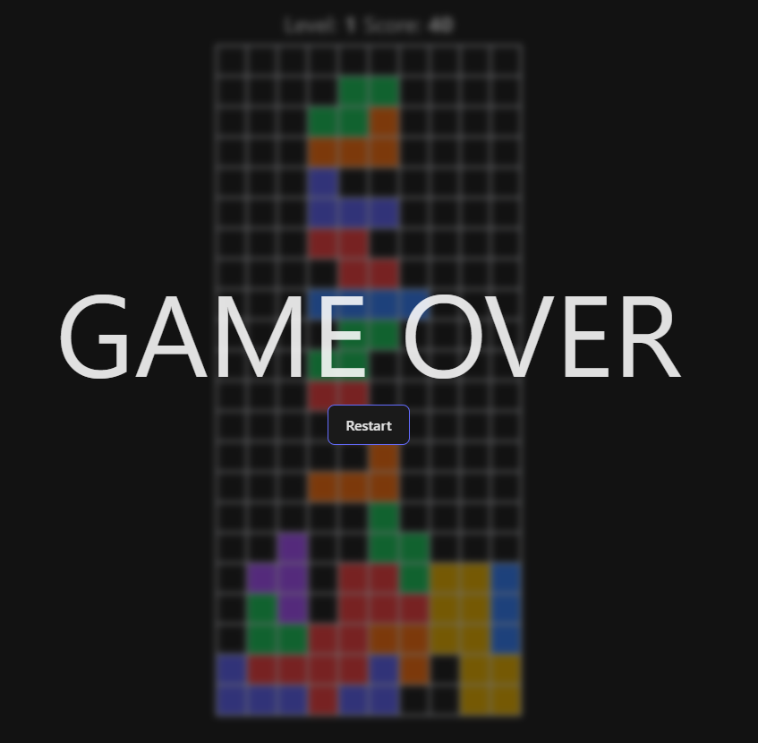 GitHub - ogavashi/React-Tetris: Classic tetris game built with React ...