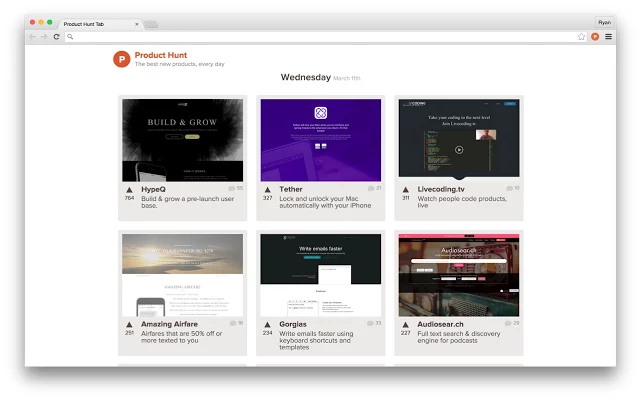 Product Hunt Chrome Extension