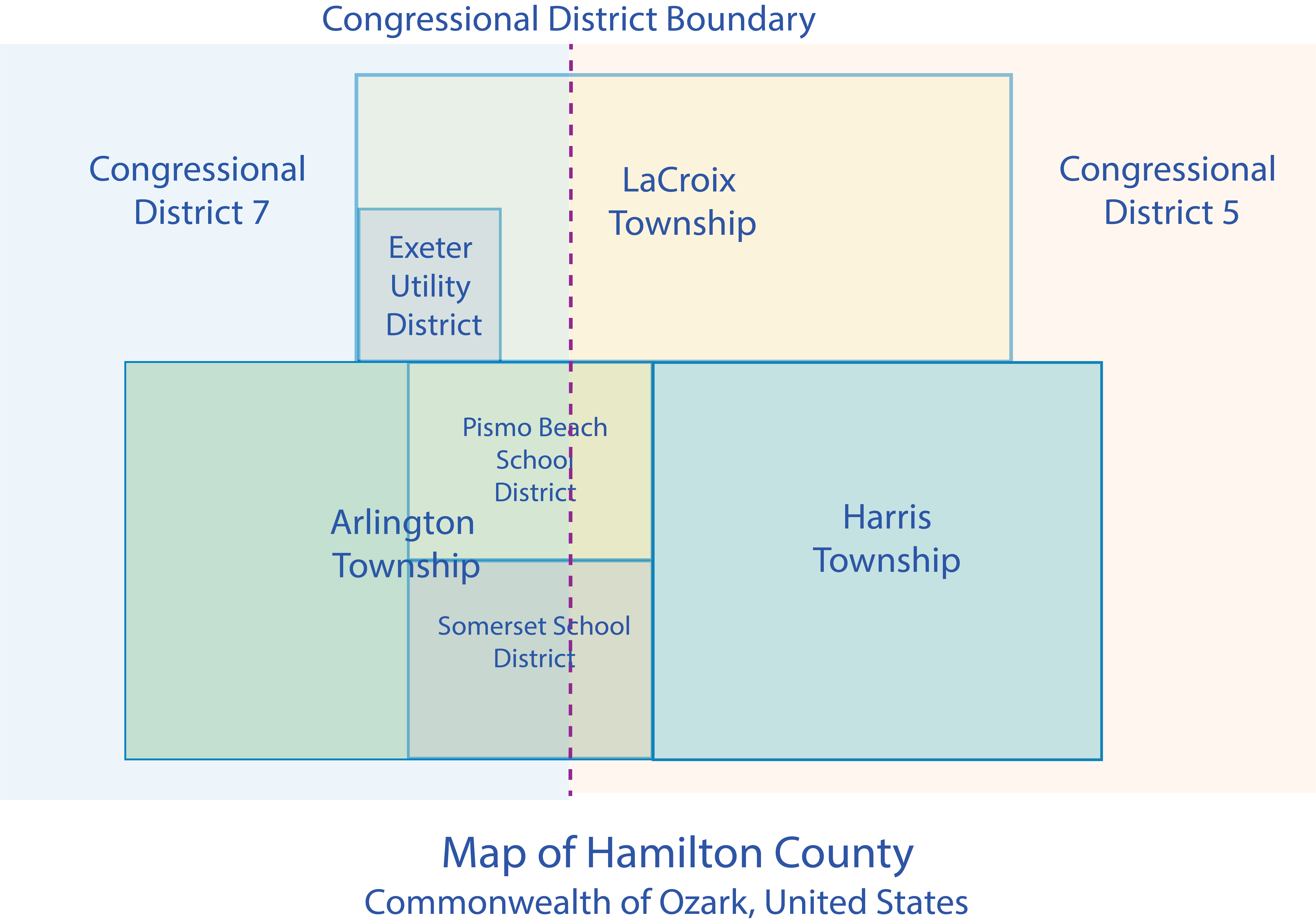 Hamilton County Electoral Map