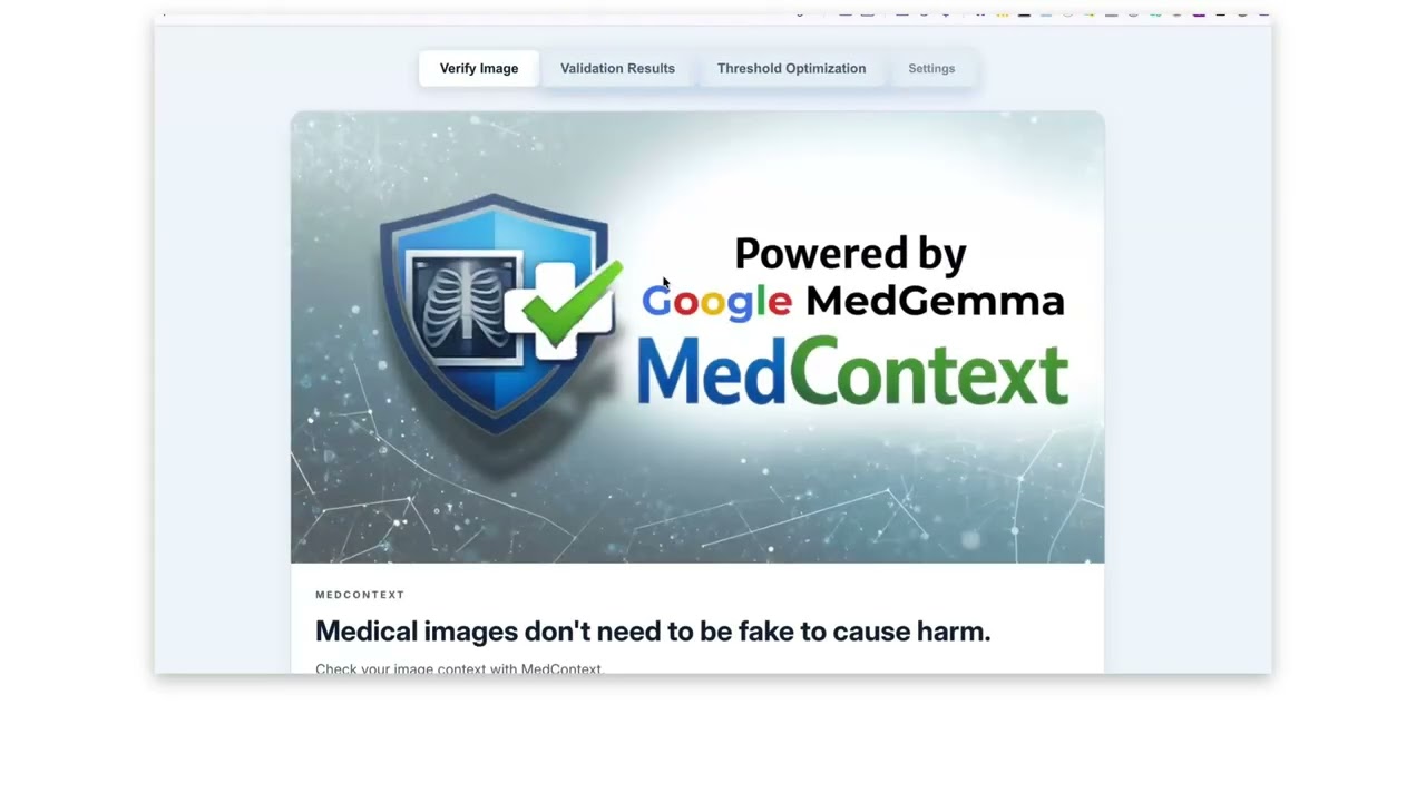 MedContext Demo