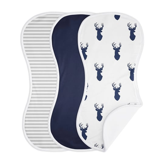 sweet-jojo-designs-stag-navy-and-white-collection-absorbent-burp-cloths-3-pack-set-1