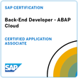 SAP Certified Associate - Back-End Developer - ABAP Cloud