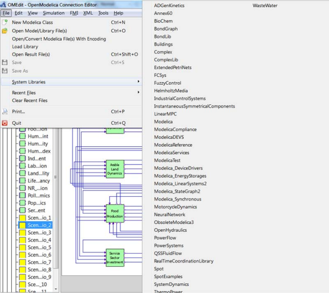 SystemDynamics library