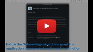 How to install PersonalAnalytics on macOS