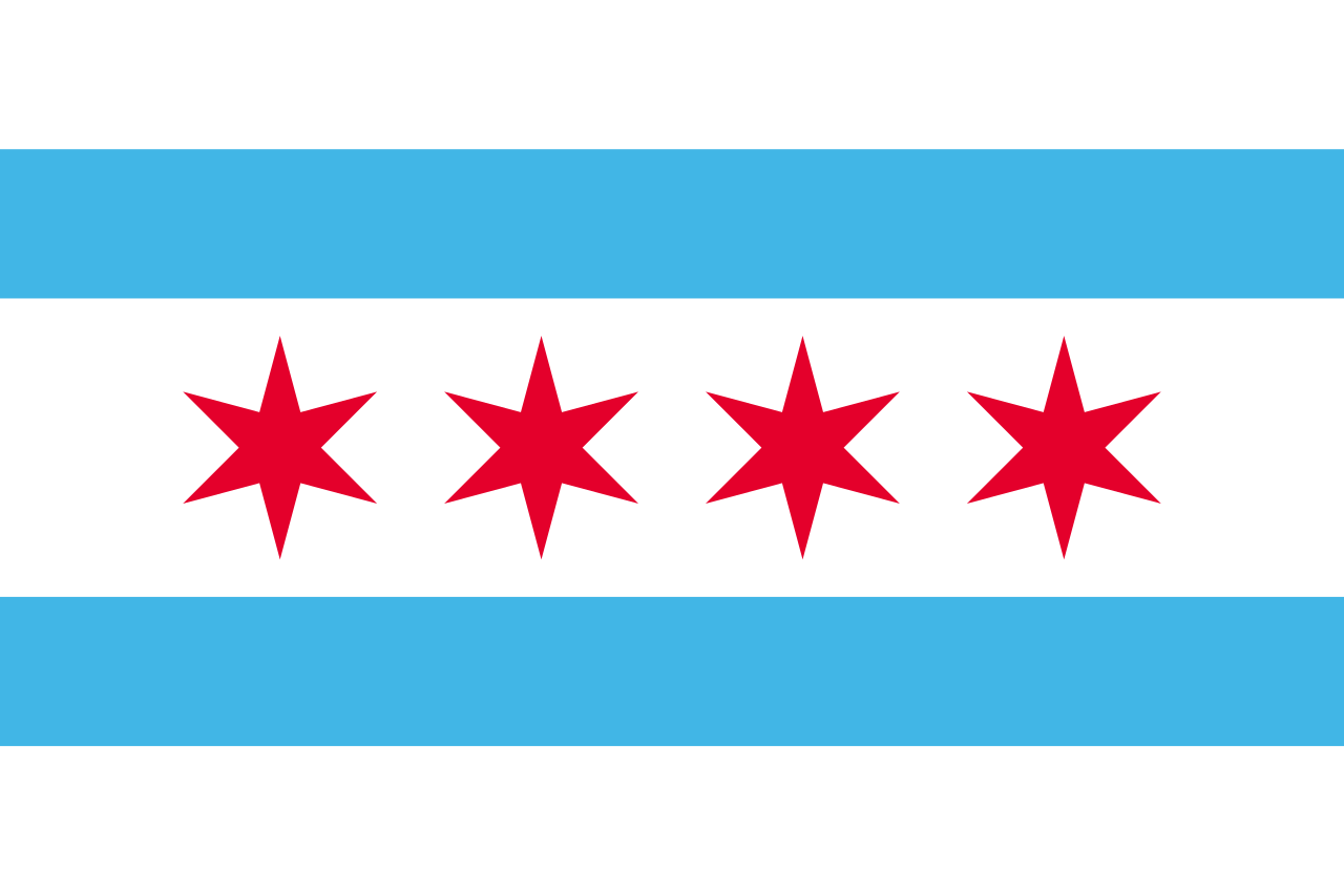 Chicago City Flag