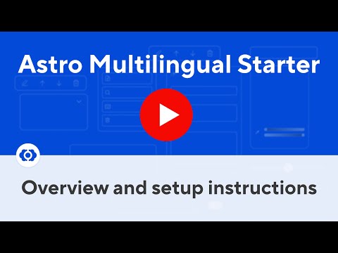 Easily manage your multilingual Astro site in CloudCannon