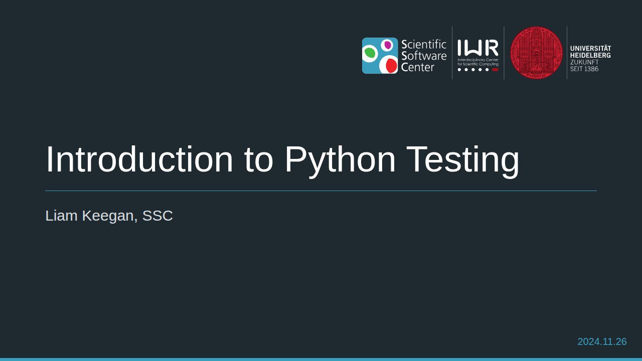 Course slides
