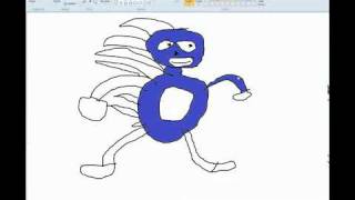 HOW 2 DRAW SANIC HEGEHOG