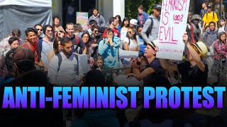 ANTI-FEMINIST PROTEST PRANK!