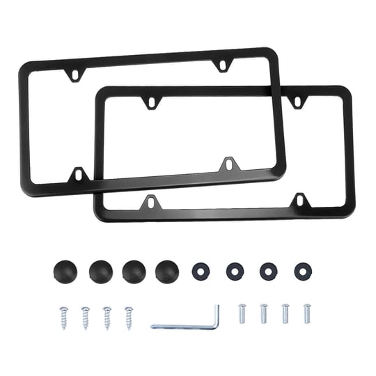 livtee-4-holes-stainless-steel-license-plate-frames-2-pcs-car-licence-plate-covers-automotive-exteri-1