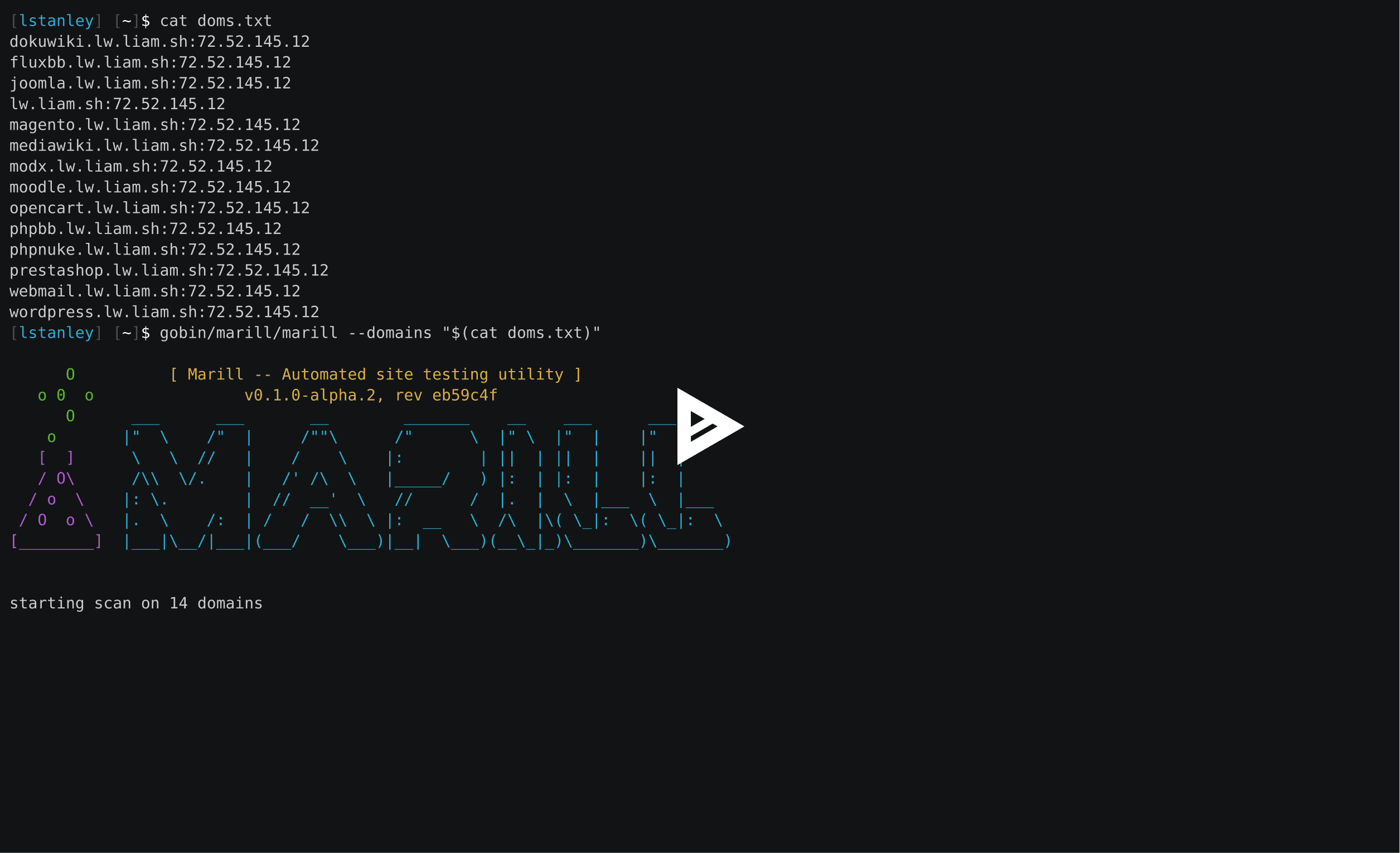 asciicast