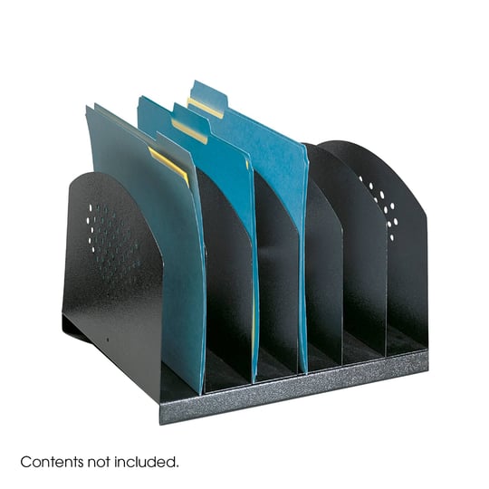 safco-6-section-desk-rack-black-1