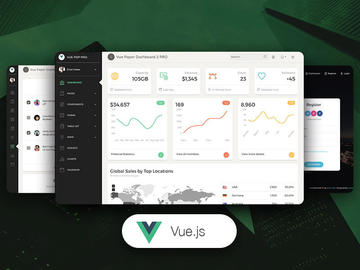 Vue Paper Dashboard 2 Pro