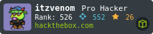 Hack The Box badge