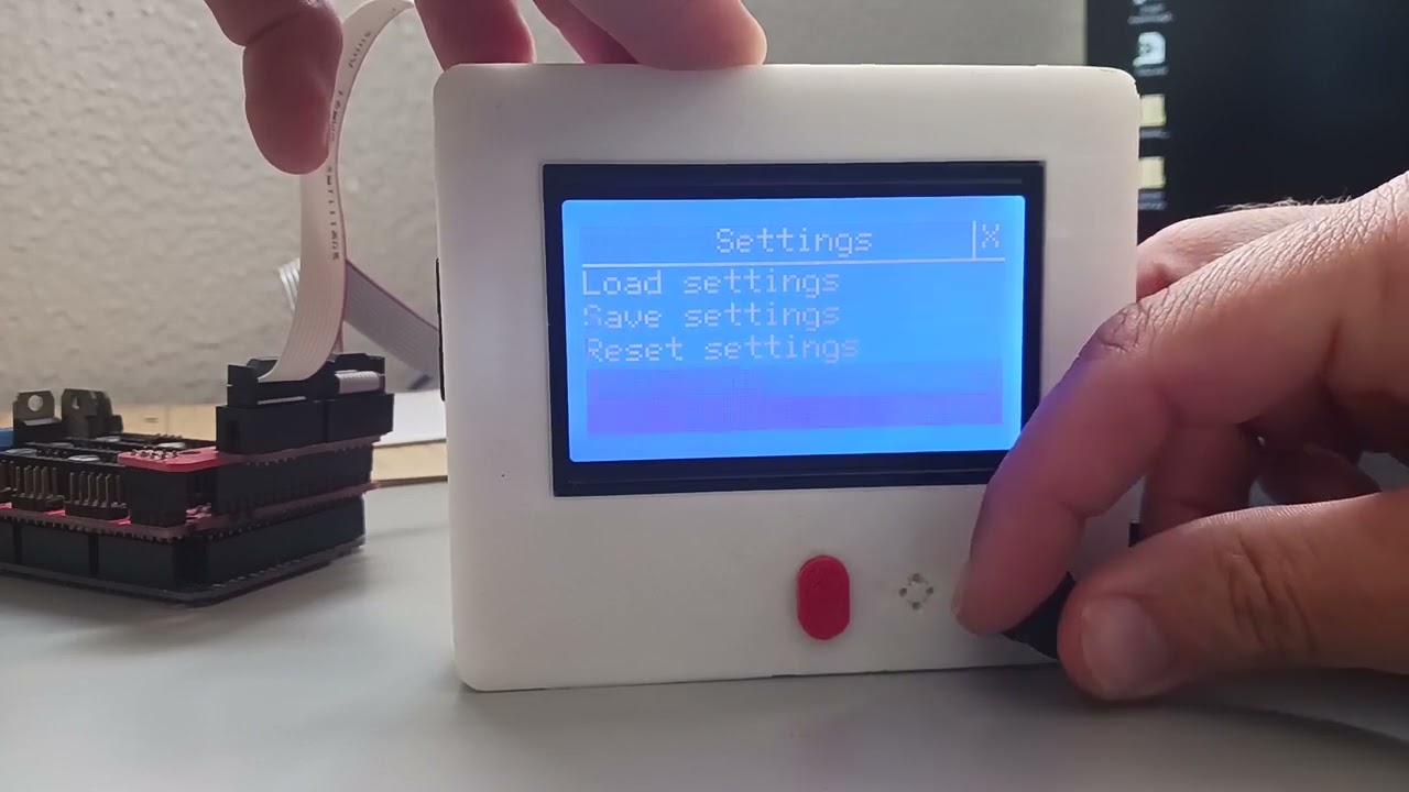 µCNC v1.7.0 beta's system menu demo